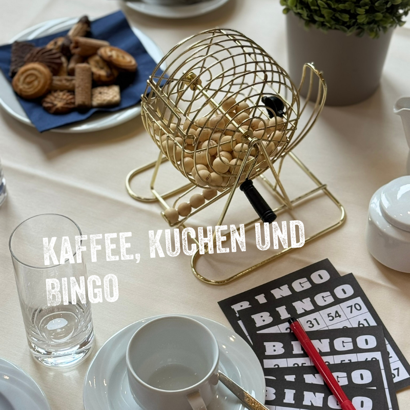Kaffee, Kuchen und Bingo