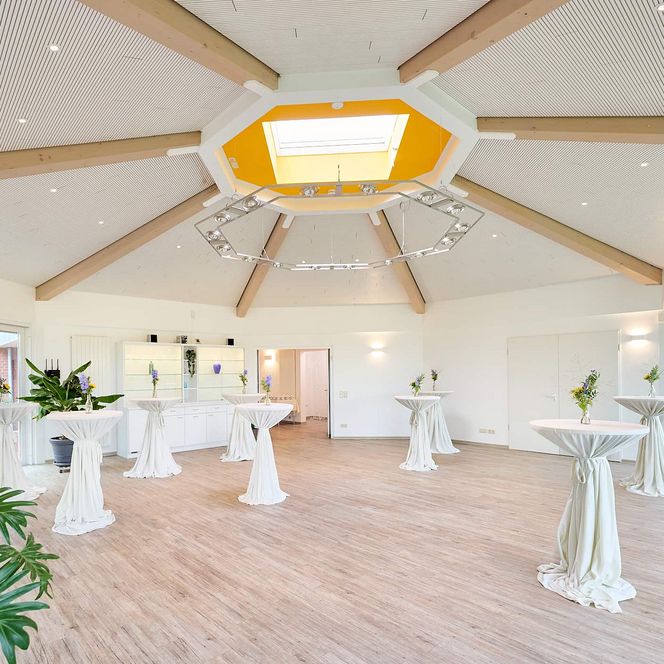 Pavillon in den Seelandhallen Achtern Diek im Nordseebad Otterndorf