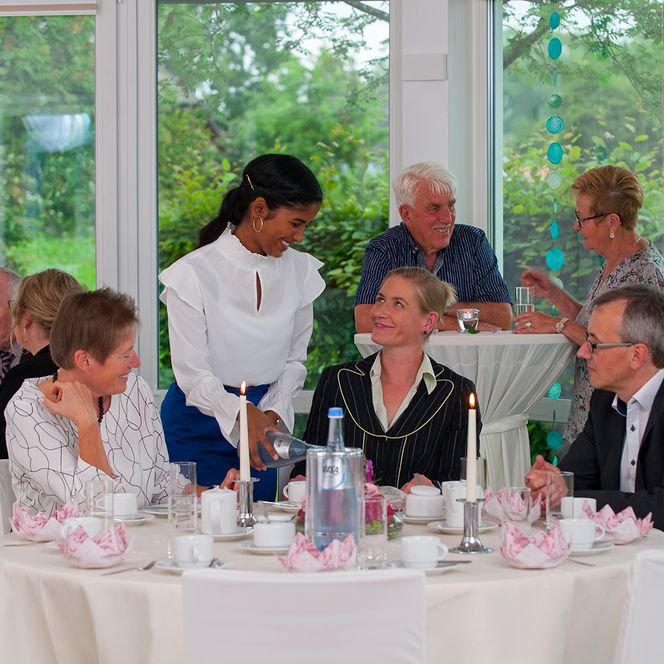 Geburtstagsfeier in den Seelandhallen Achtern Diek im Nordseebad Otterndorf