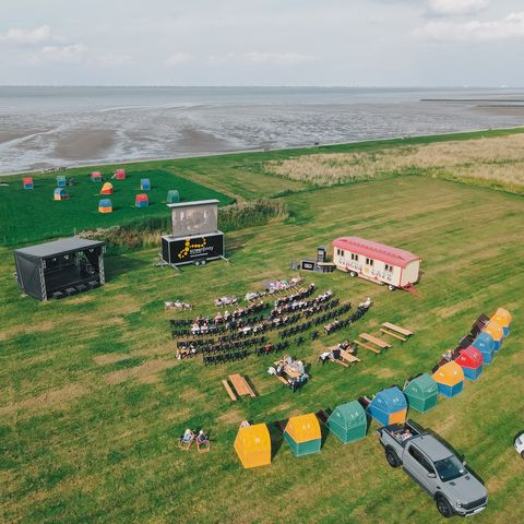 Kulturstrand im Nordseebad Otterndorf