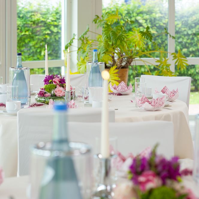 Feier im Pavillon der Seelandhallen Achtern Diek im Nordseebad Otterndorf