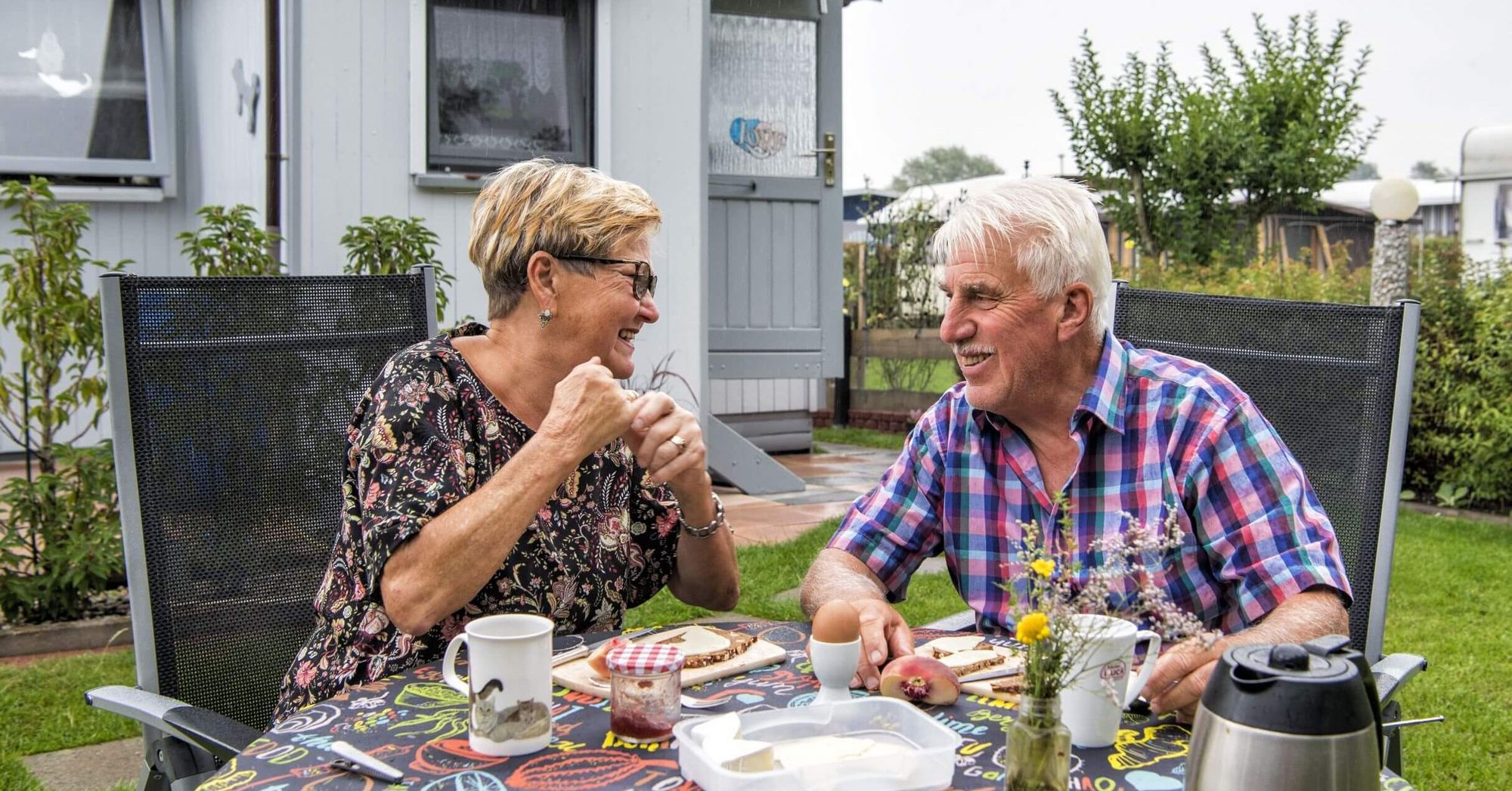 Otterndorf Campingplatz See Achtern Diek Dauercamping