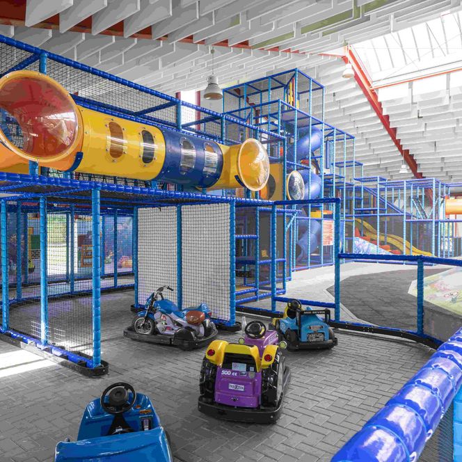 Autoscooter in der Spiel- & Spaß-Scheune