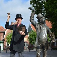 Utröper im Nordseebad Otterndorf