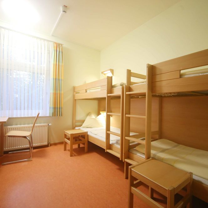 Mehrbettzimmer in der Jugendherberge Otterndorf