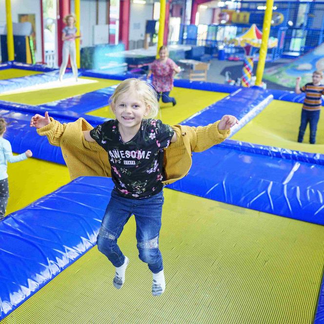 Trampolinanlage im Nordseebad Otterndorf