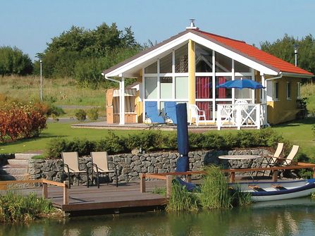 Ferienhaus mit Seezugang im Nordseebad Otterndorf