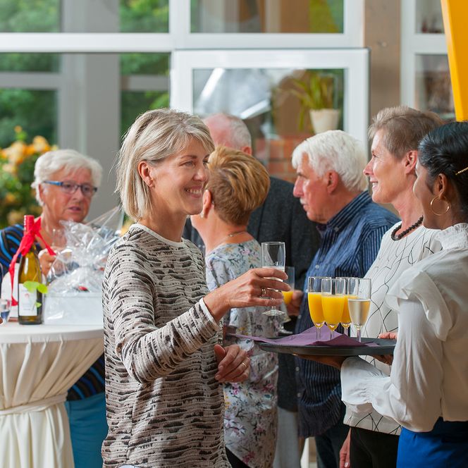 Empfang in den Seelandhallen Achtern Diek im Nordseebad Otterndorf