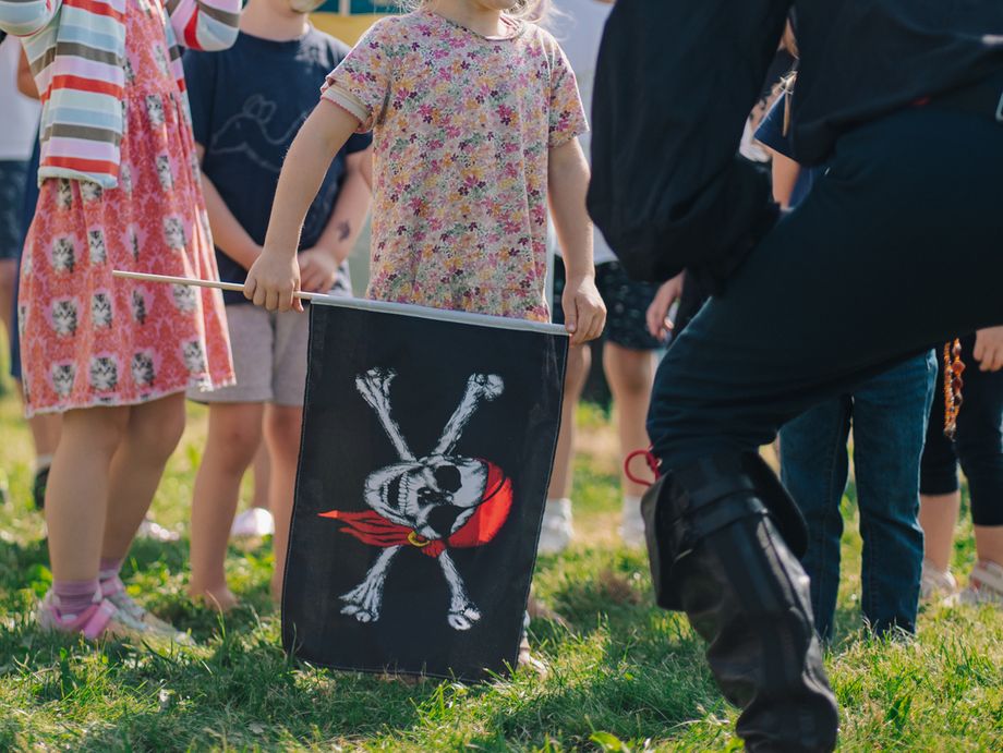 Piraten-Paten beim Kulturstrand im Nordseebad Otterndorf