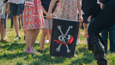 Piraten-Paten beim Kulturstrand im Nordseebad Otterndorf