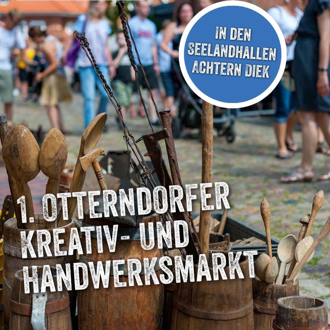 Kreativ- und Handwerksmarkt in den Seelandhallen Achtern Diek im Nordseebad Otterndorf