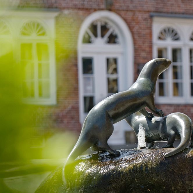 Otterbrunnen im Nordseebad Otterndorf