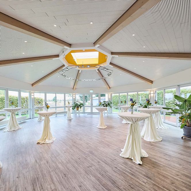 Pavillon in den Seelandhallen im Nordseebad Otterndorf