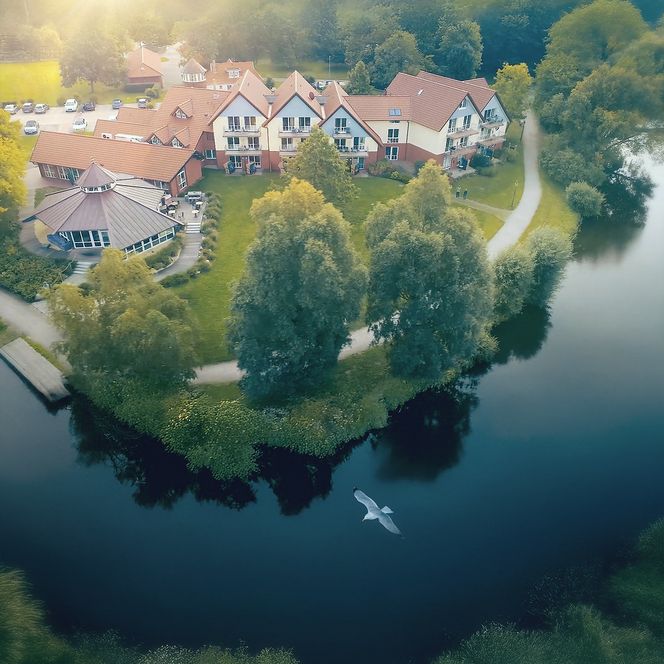 Außenansicht vom Hotel am MedemUfer im Nordseebad Otterndorf