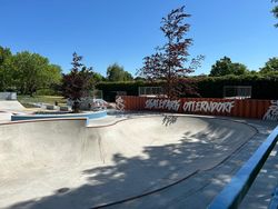 Skaterpark Otterndorf Bowl des neuen Skaterparks